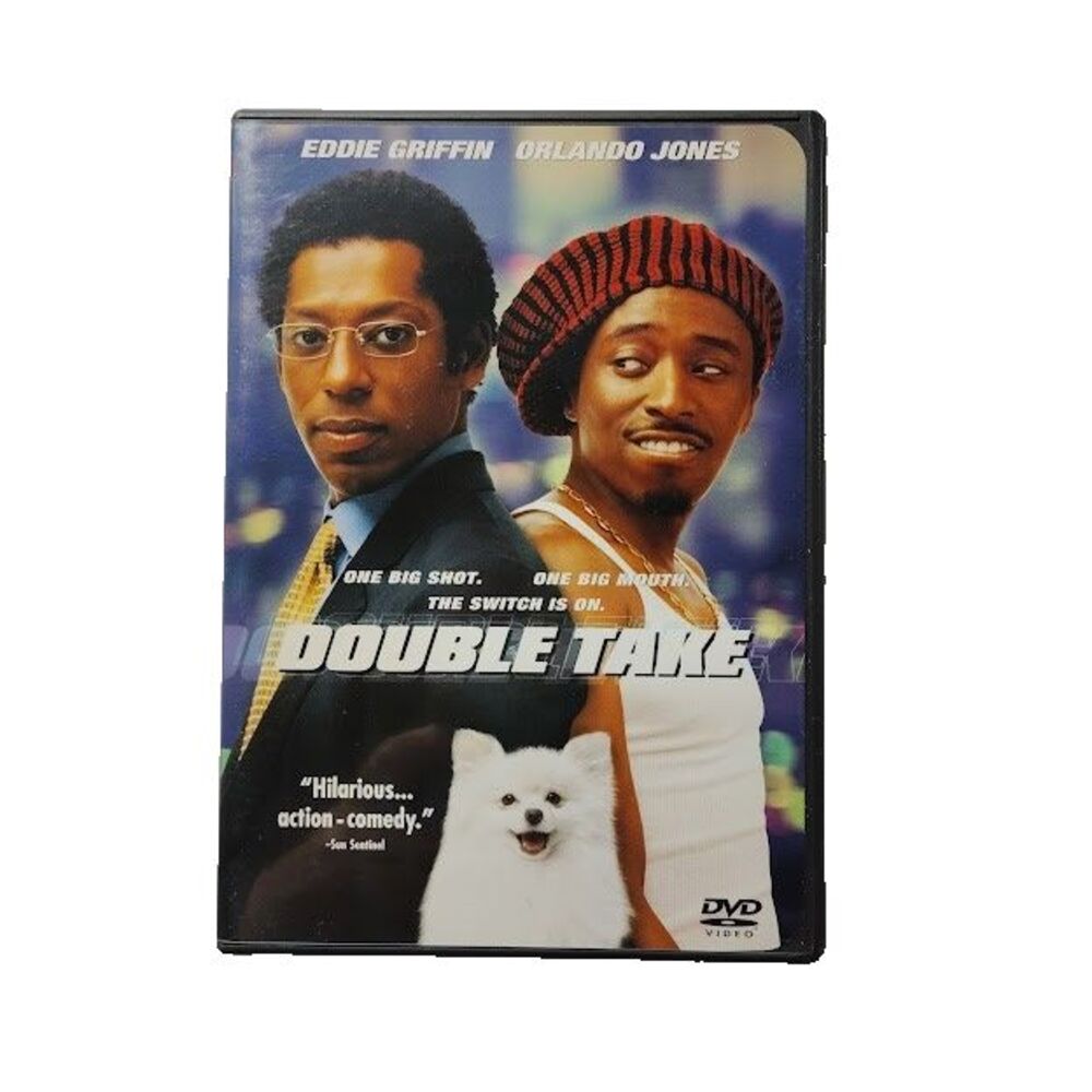 Double Take DVD Movie PG 13 2001 Comedy Action Eddie Griffin Orlando Jones